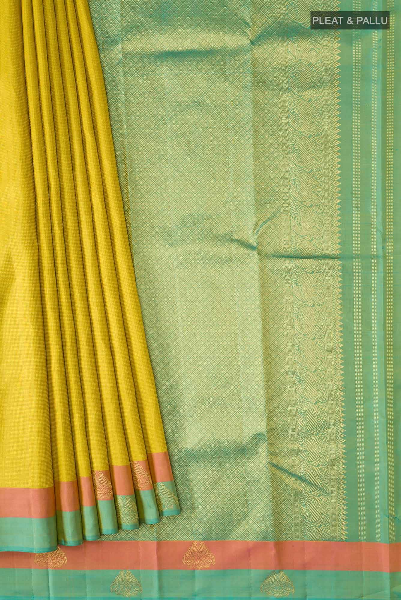 Green Kanchipuram Silk Saree
