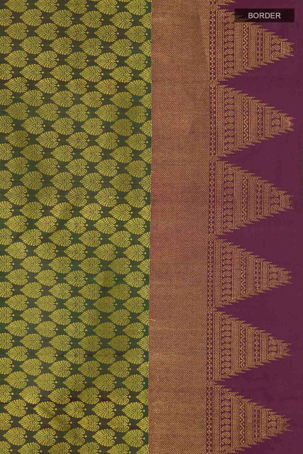 Green Kanchipuram Silk Saree