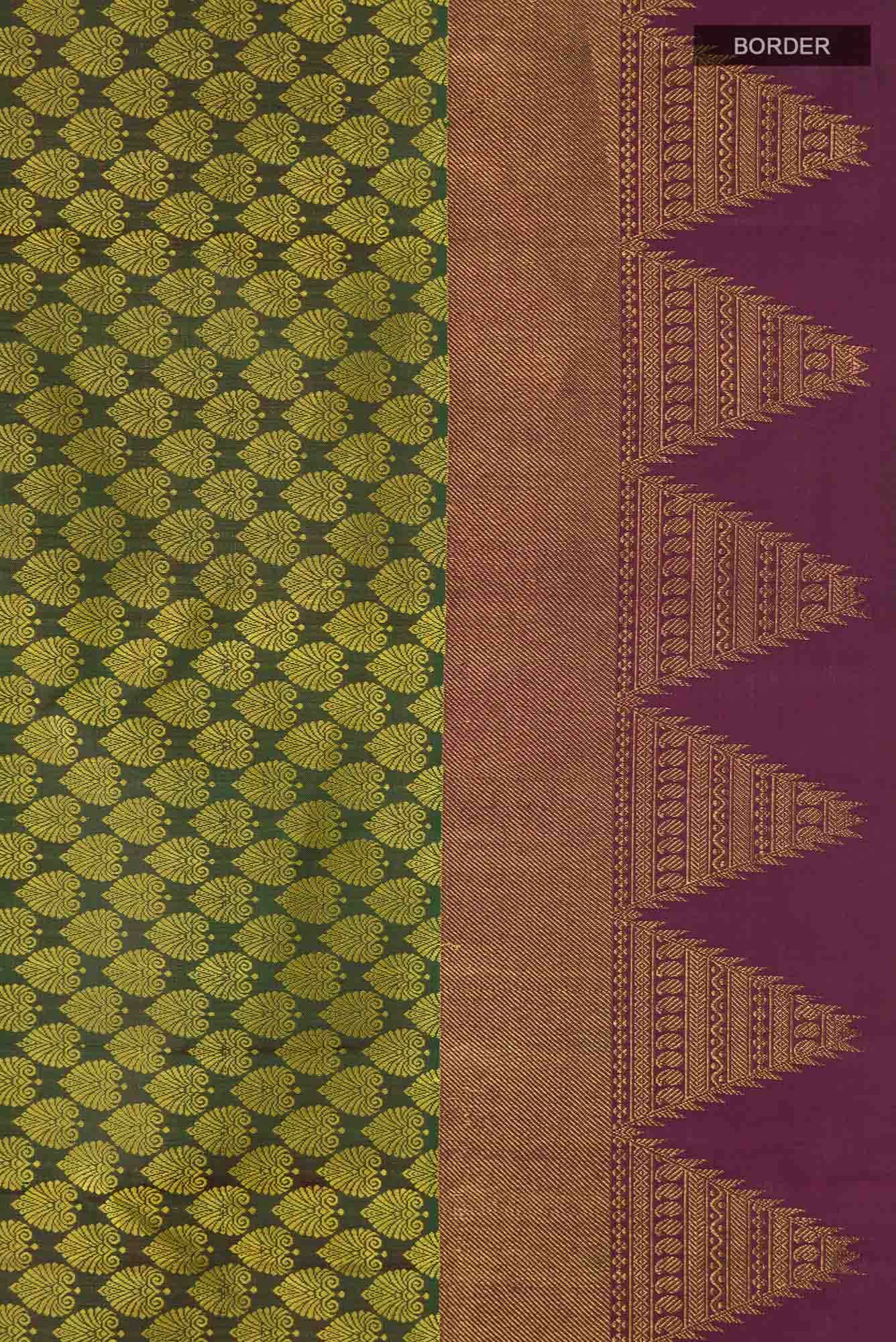 Green Kanchipuram Silk Saree
