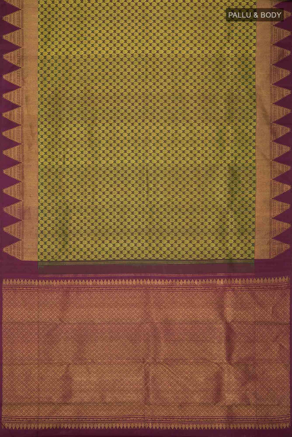 Green Kanchipuram Silk Saree