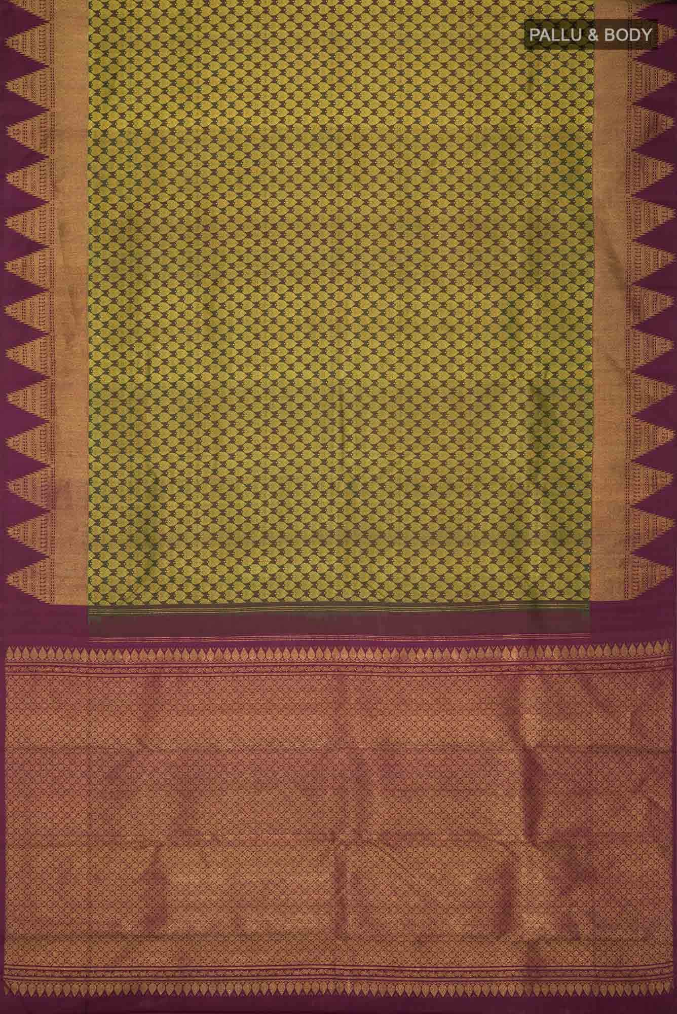 Green Kanchipuram Silk Saree