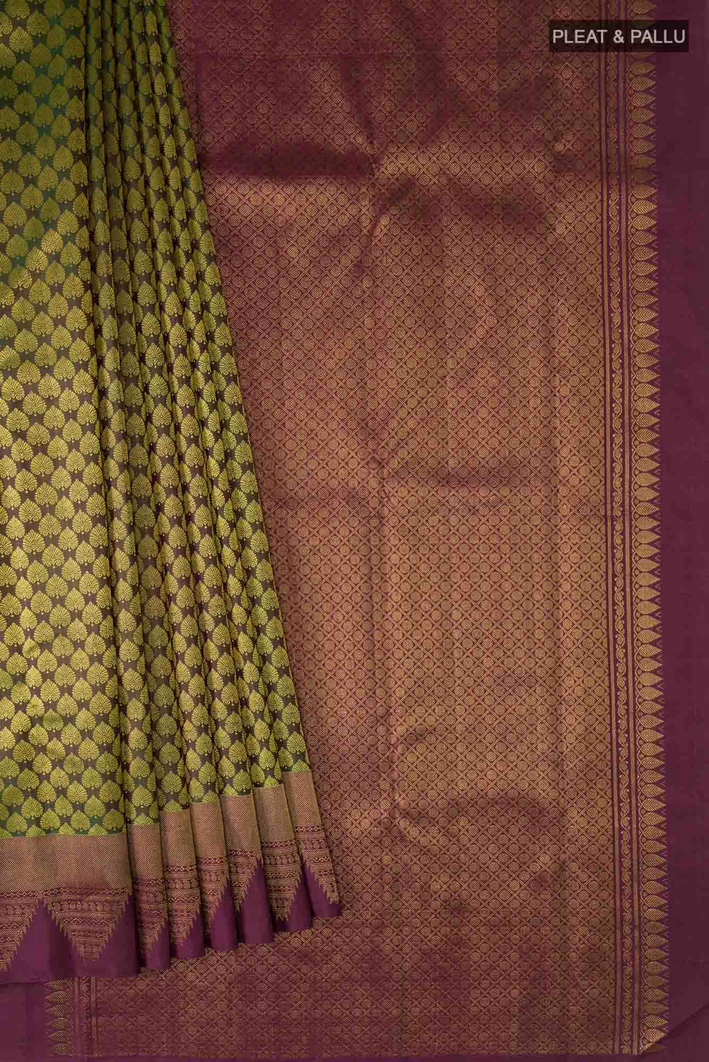 Green Kanchipuram Silk Saree