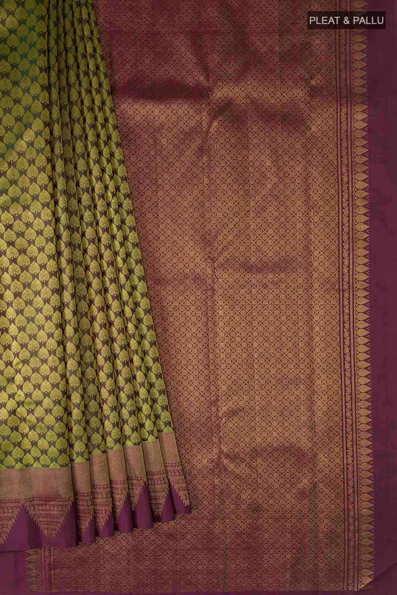 Green Kanchipuram Silk Saree