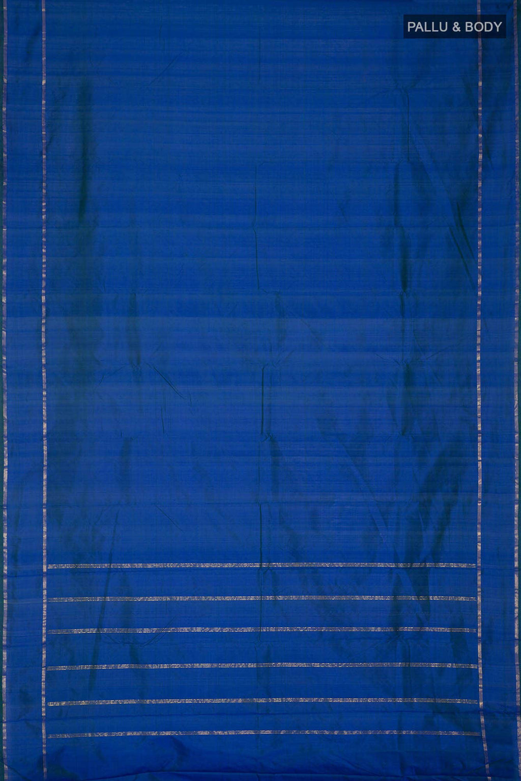 Blue Kanchipuram Silk Saree