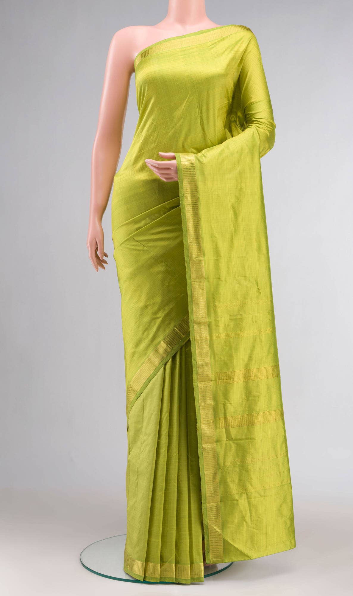 Green Kanchipuram Silk Saree