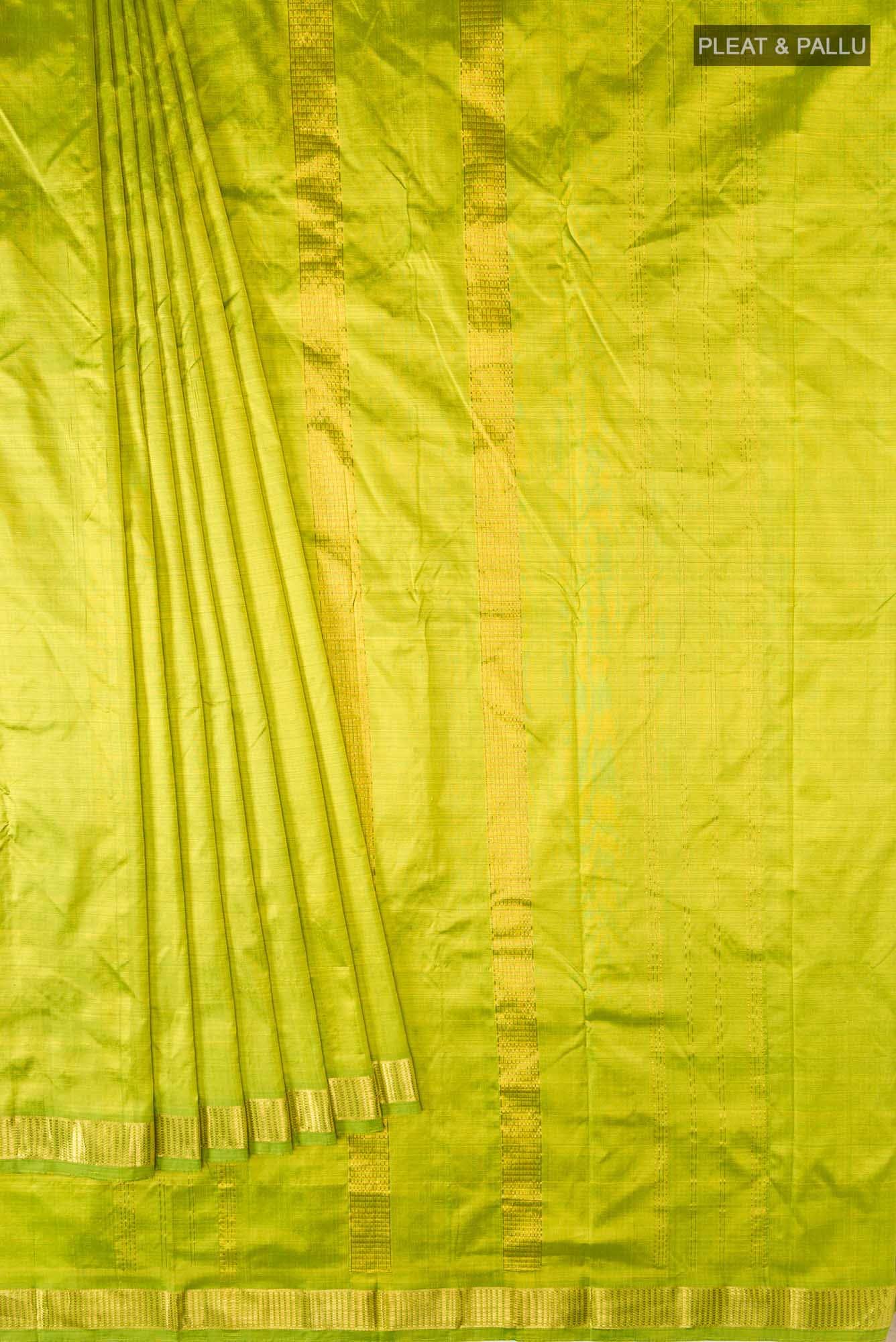 Green Kanchipuram Silk Saree