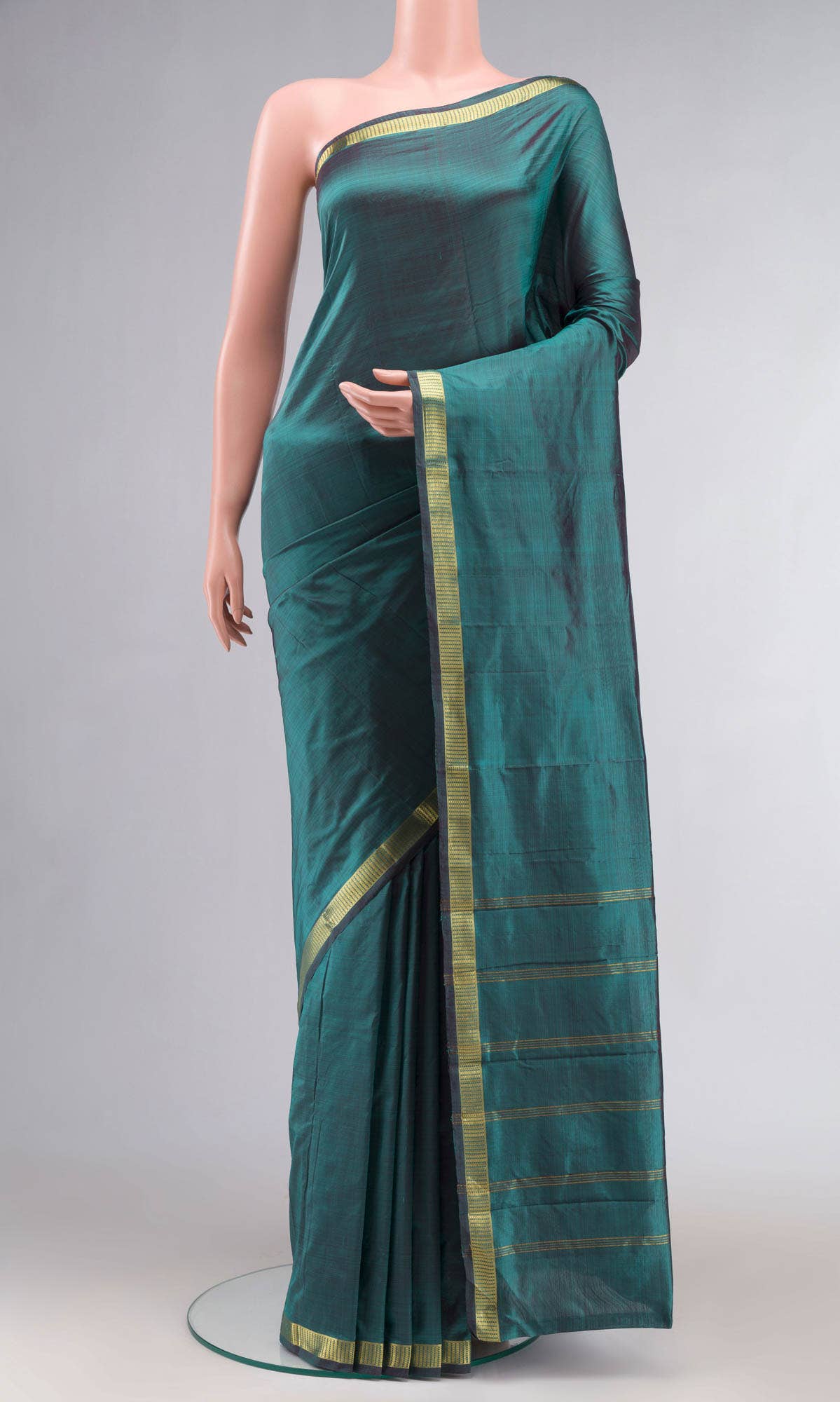 Green Kanchipuram Silk Saree