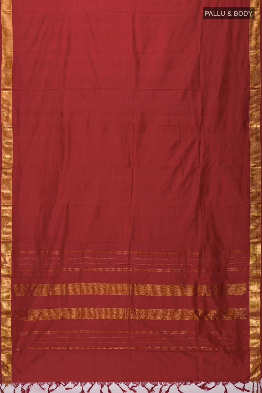 Red Kanchipuram Silk Saree