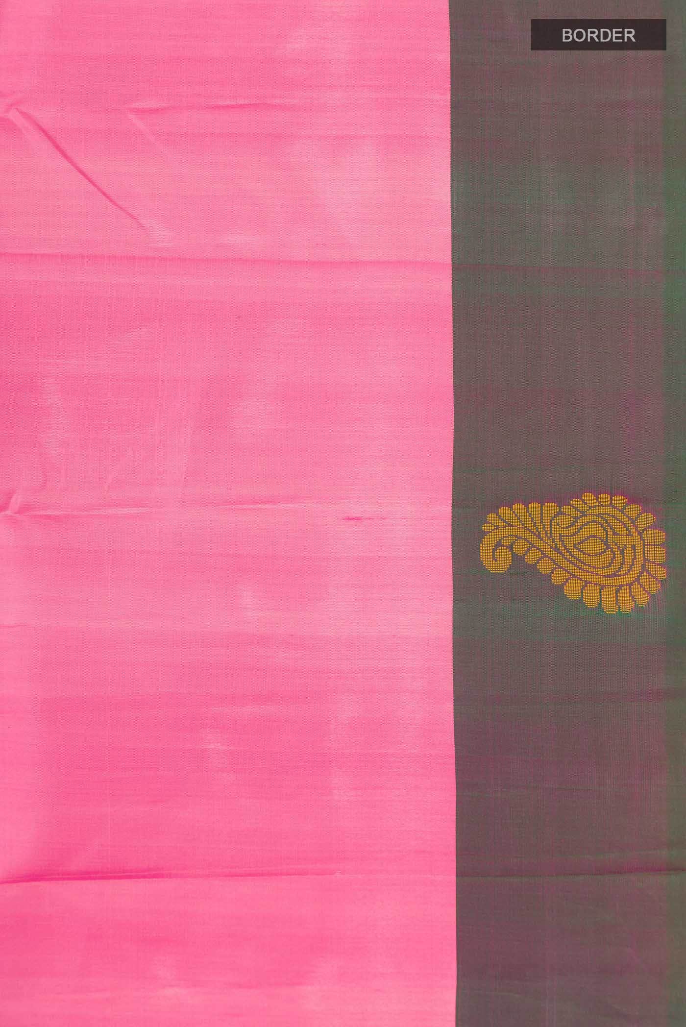 Pink Kanchipuram Silk Saree