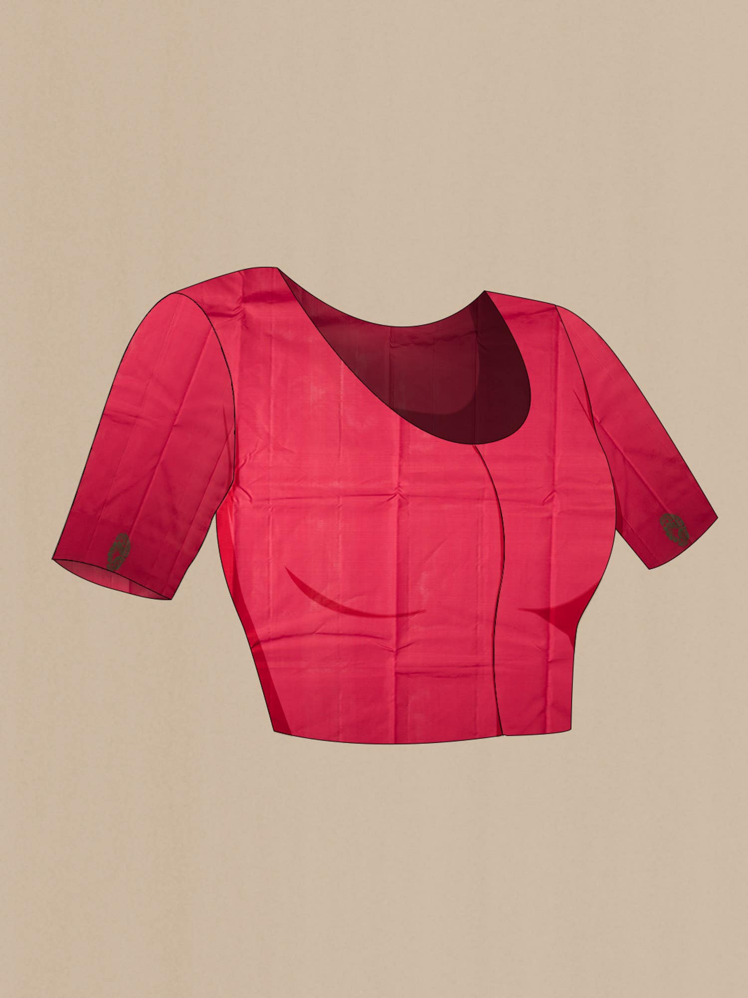 Red Kanchipuram Silk Saree