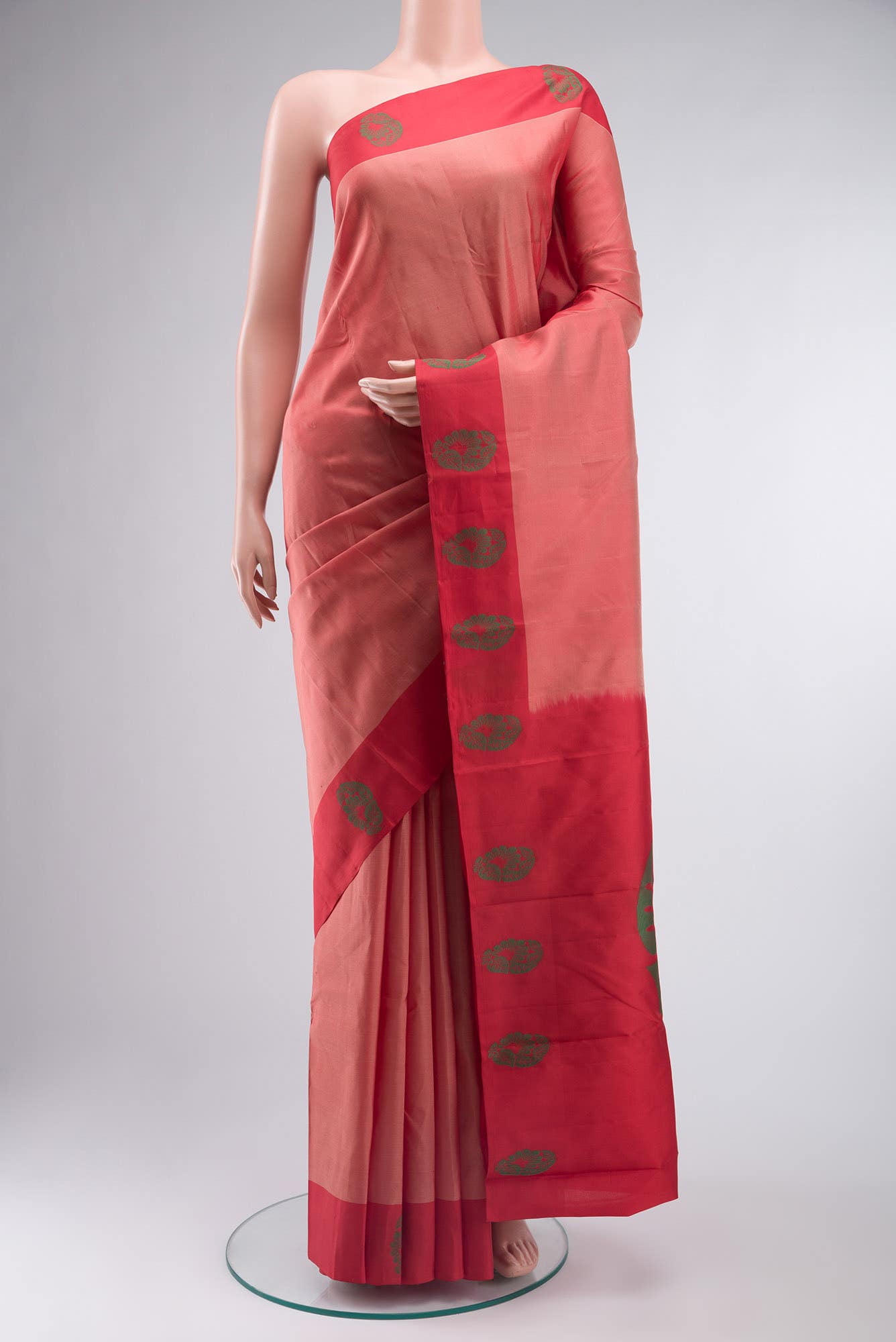 Red Kanchipuram Silk Saree