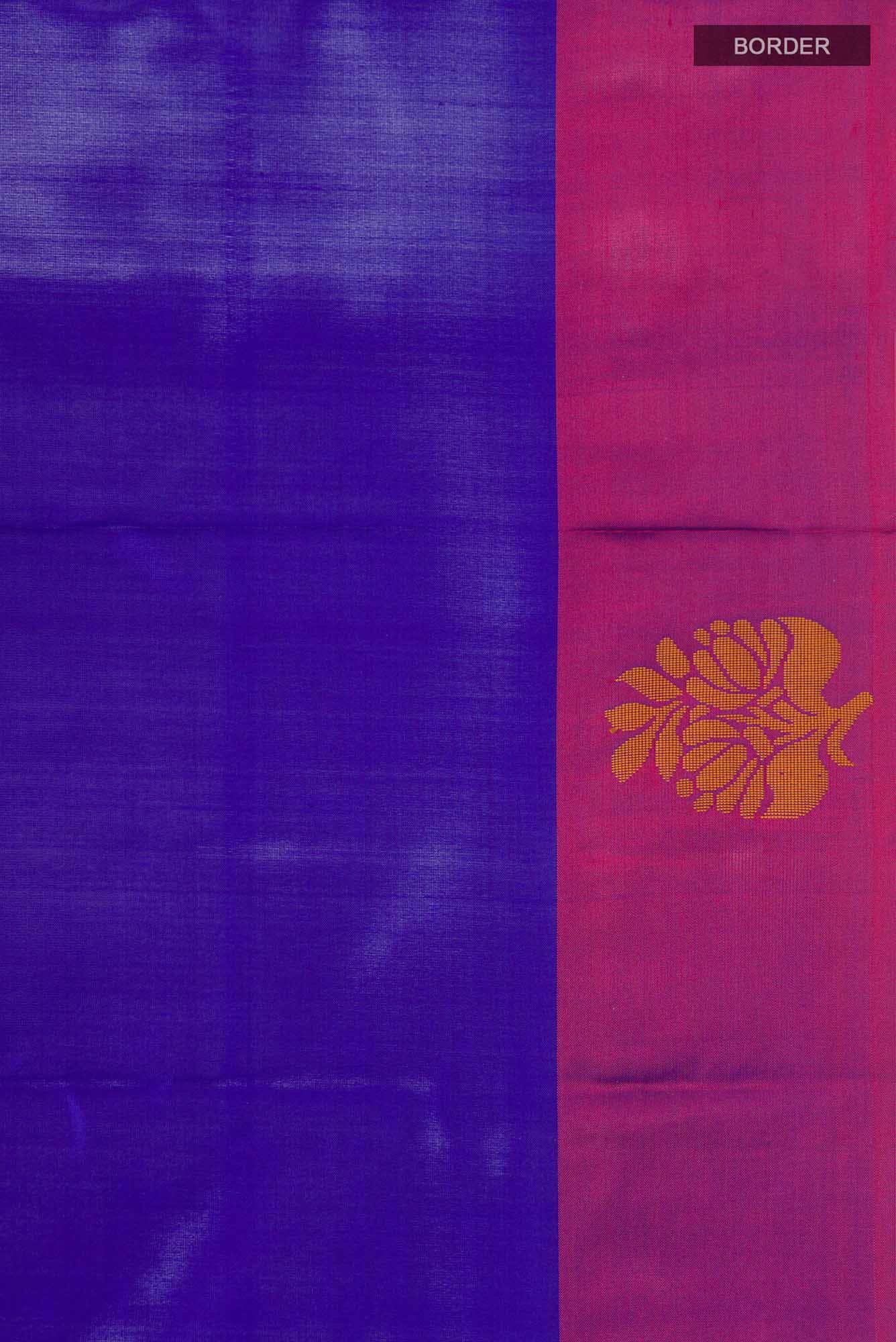 Blue Kanchipuram Silk Saree