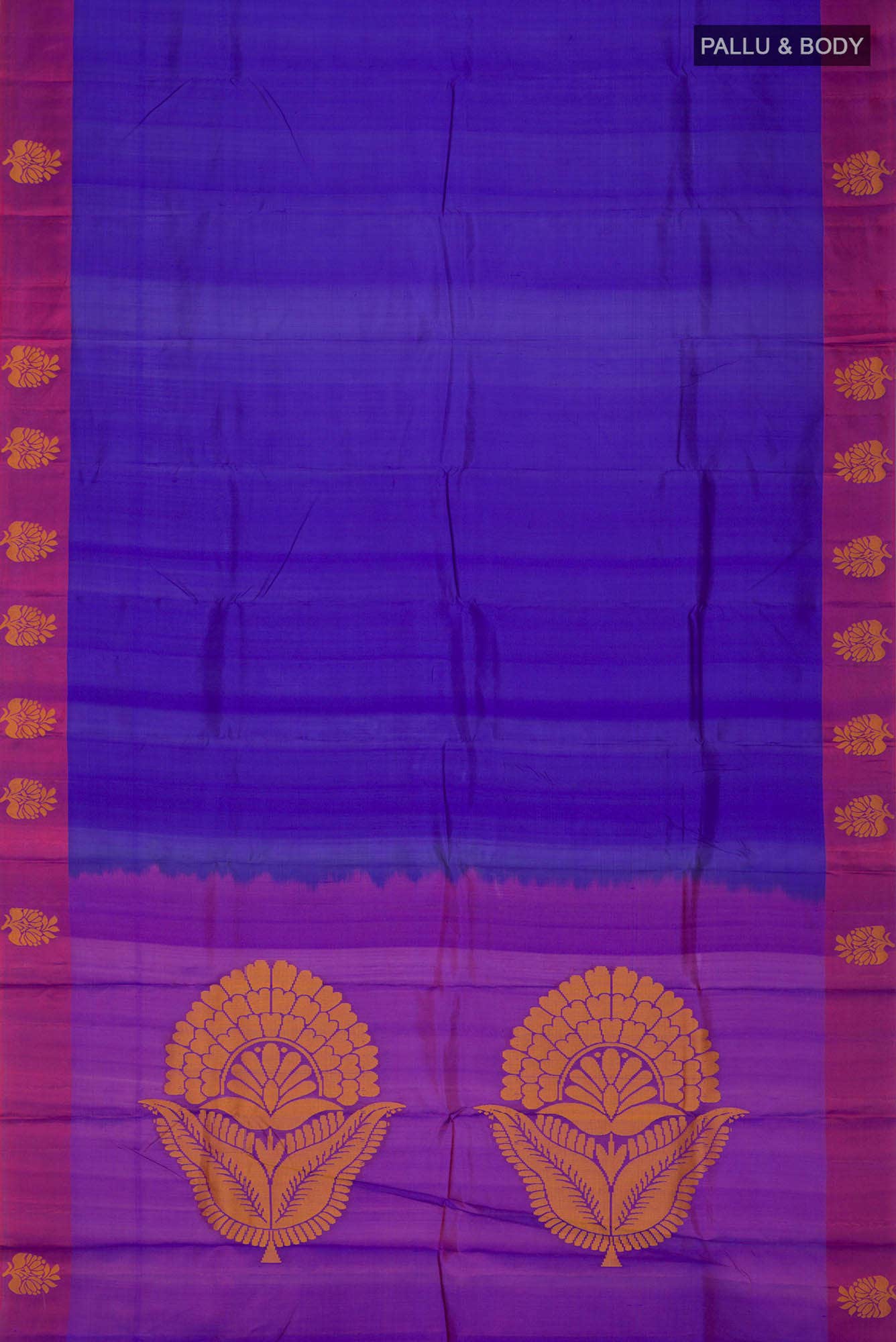 Blue Kanchipuram Silk Saree