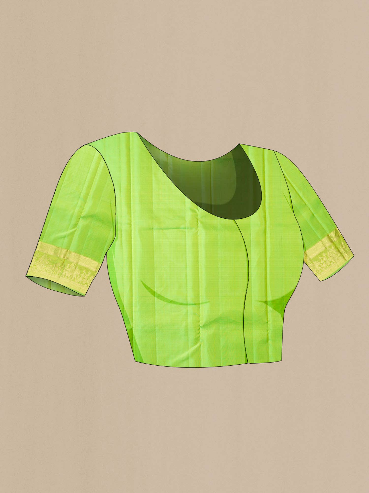 Green Kanchipuram Silk Saree