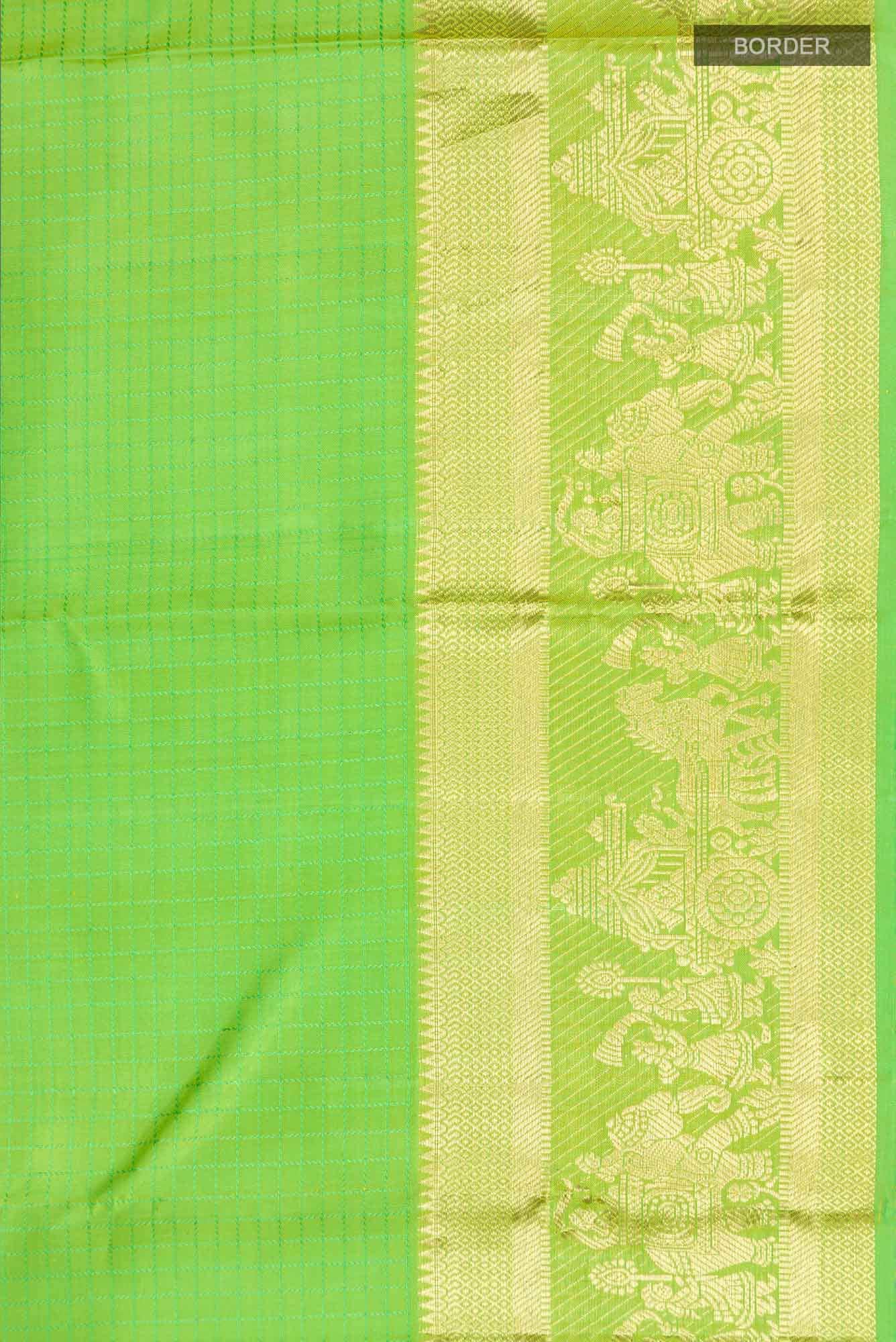 Green Kanchipuram Silk Saree