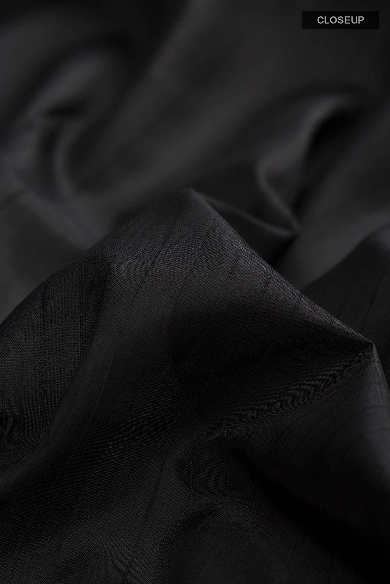 Black Soft Silk Saree