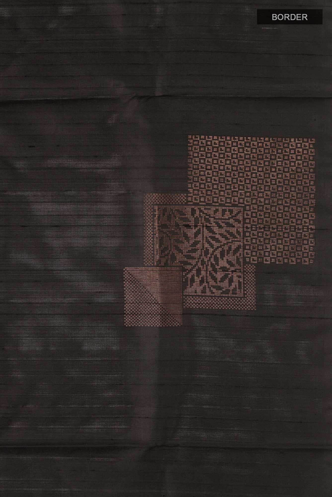 Black Soft Silk Saree