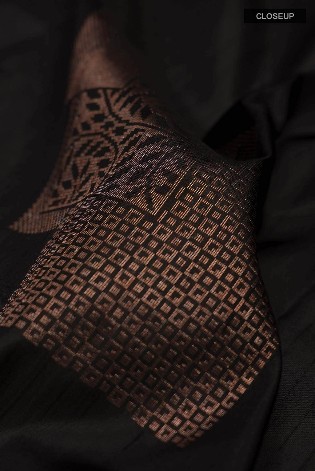 Black Soft Silk Saree