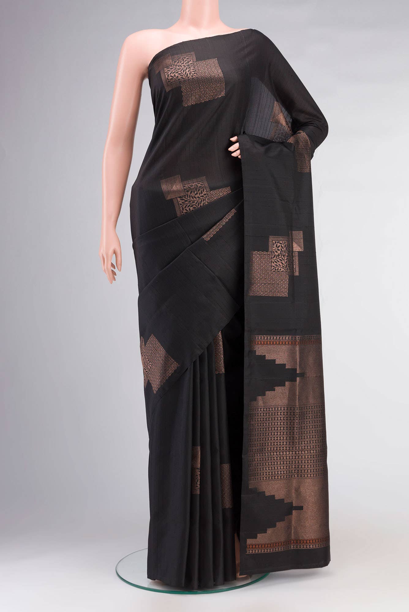 Black Soft Silk Saree