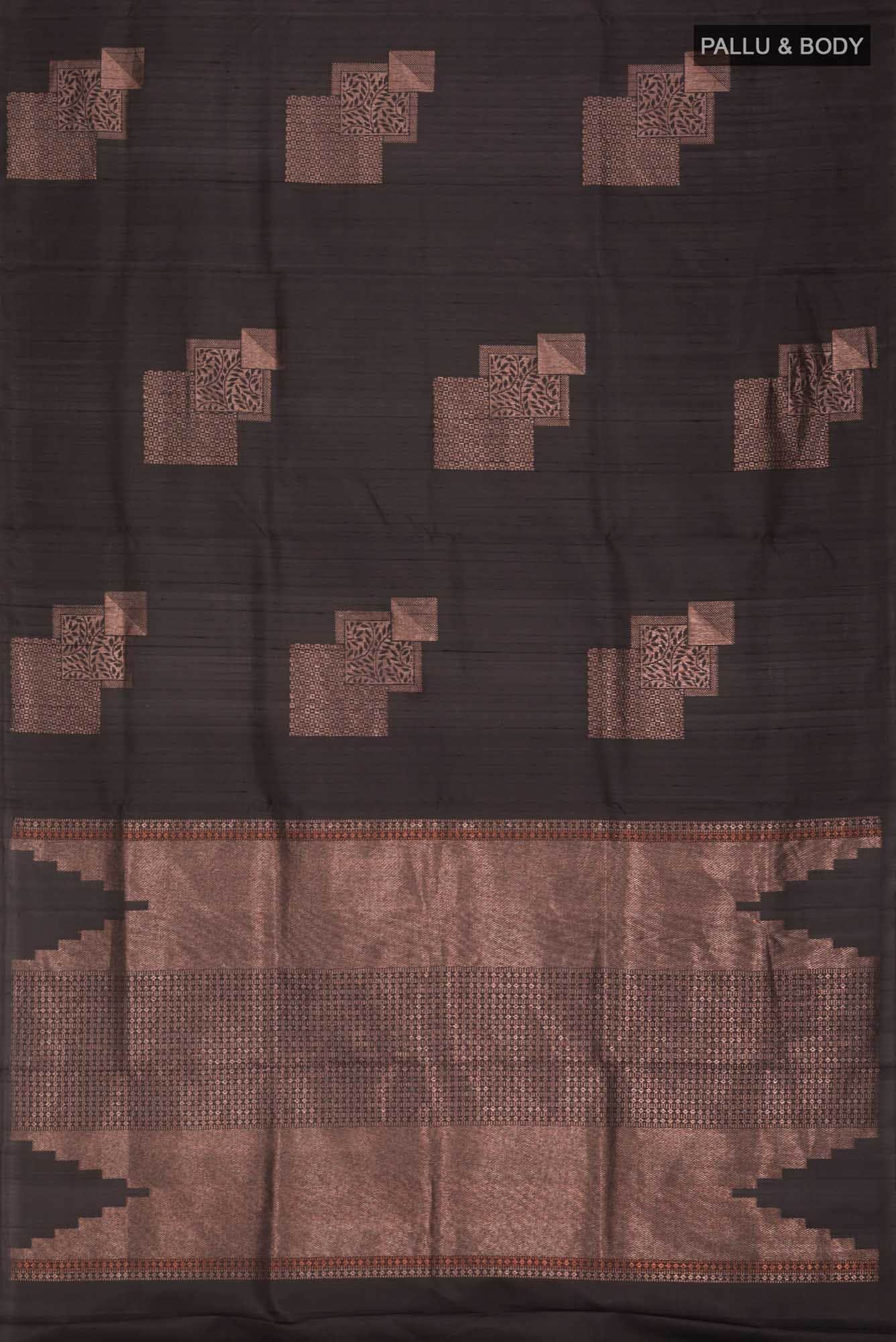Black Soft Silk Saree
