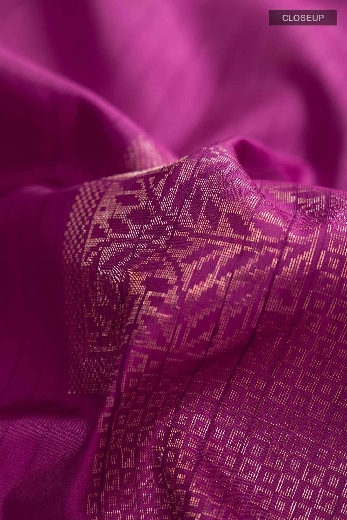 Magenta Soft Silk Saree