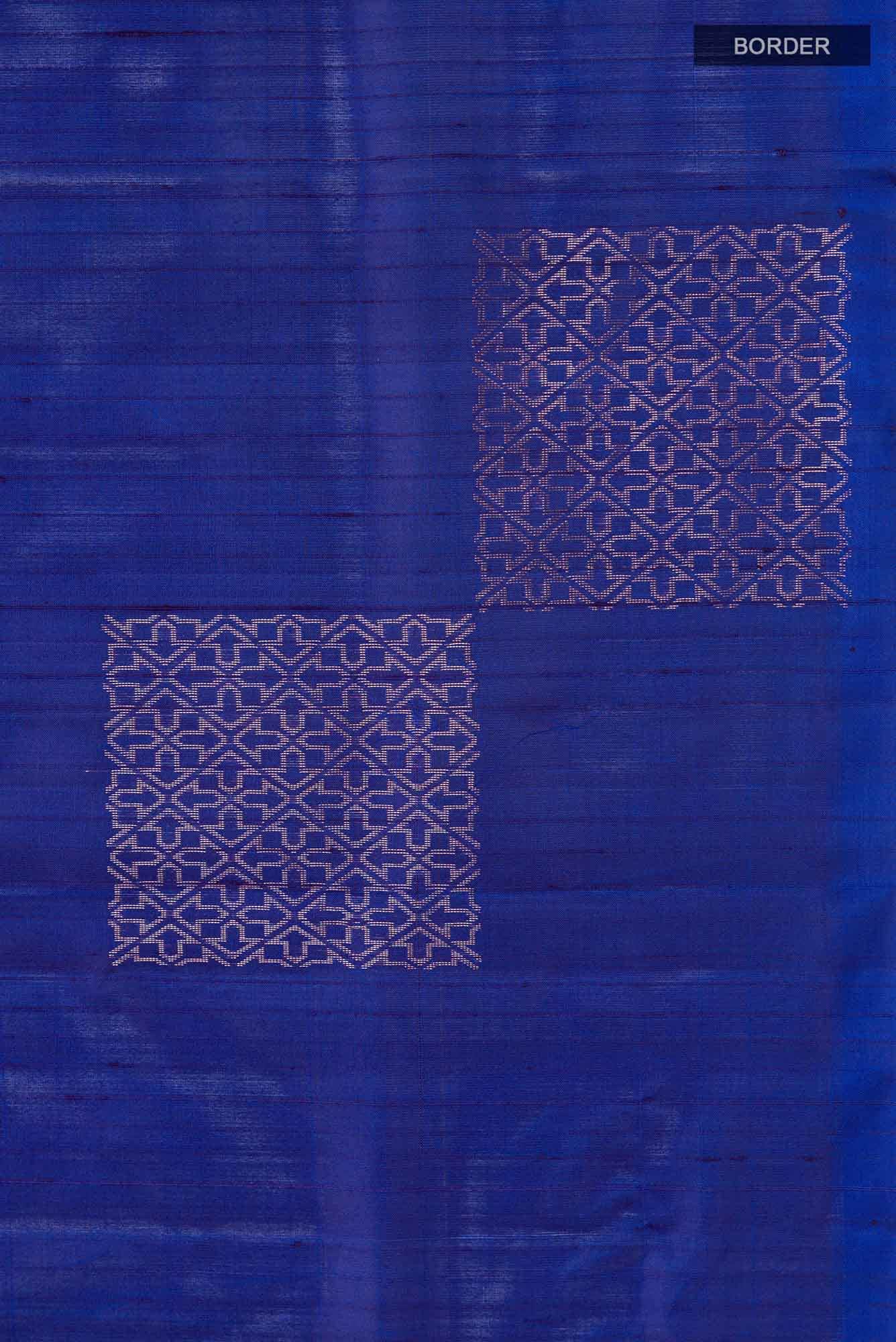 Blue Soft Silk Saree