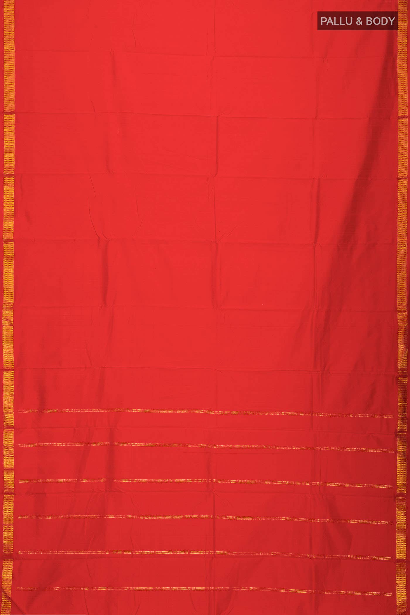 Red Kanchipuram Silk Saree