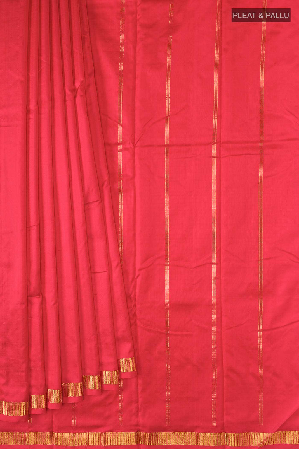 Red Kanchipuram Silk Saree