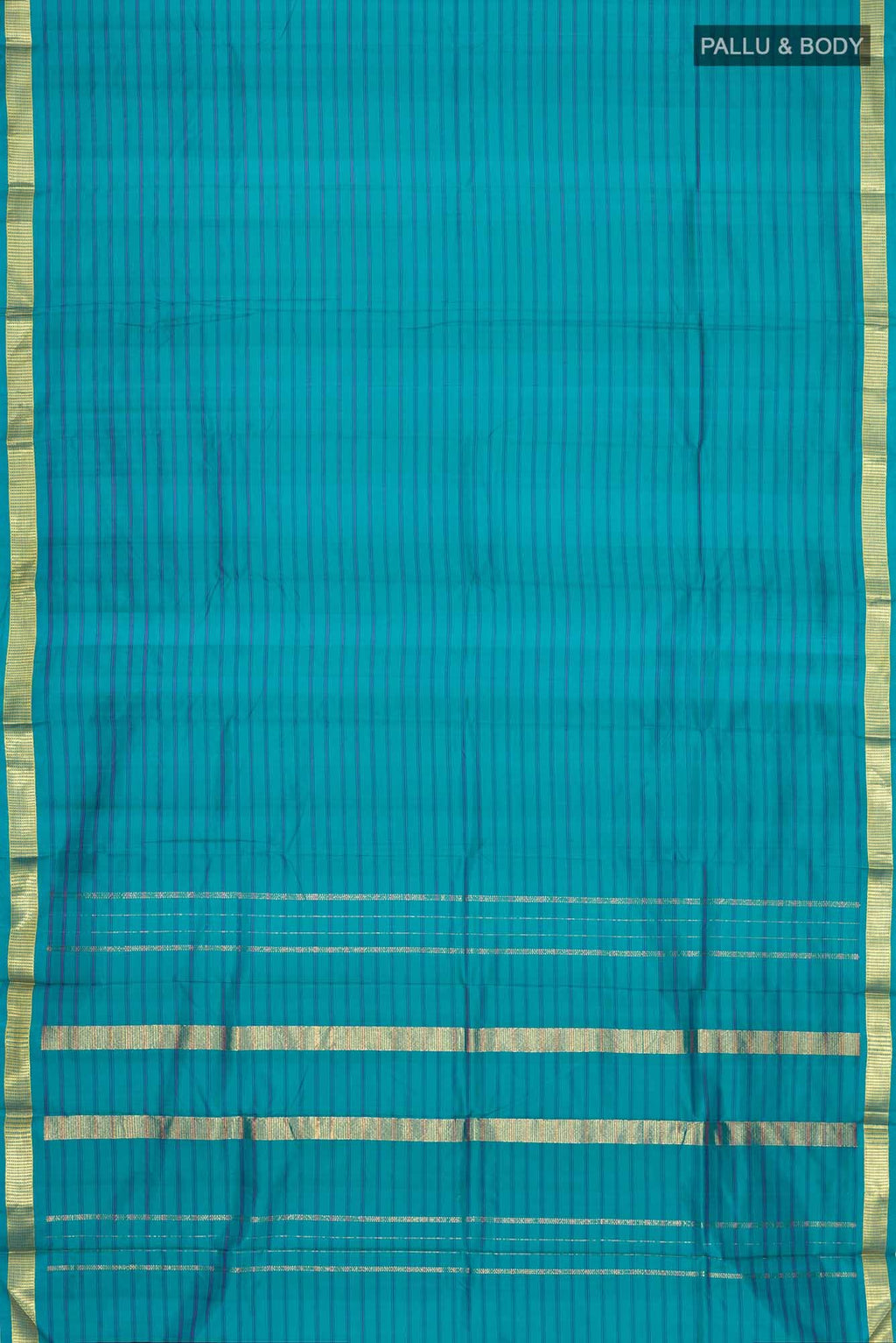 Blue Kanchipuram Silk Saree