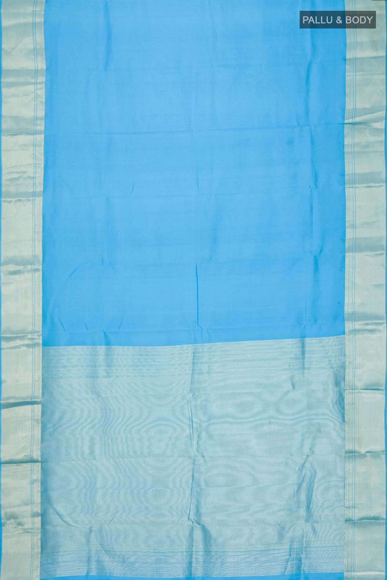 Blue Kanchipuram Silk Saree