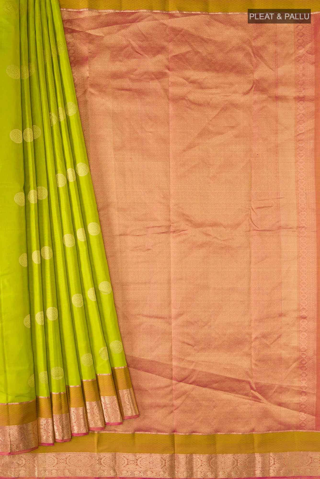 Green Kanchipuram Silk Saree