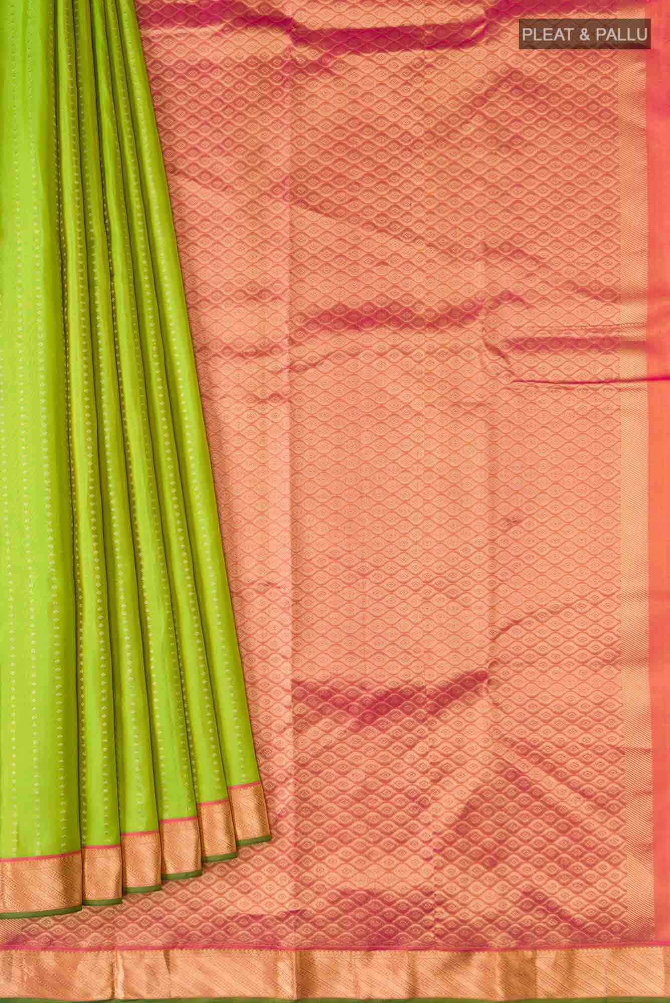 Green Kanchipuram Silk Saree