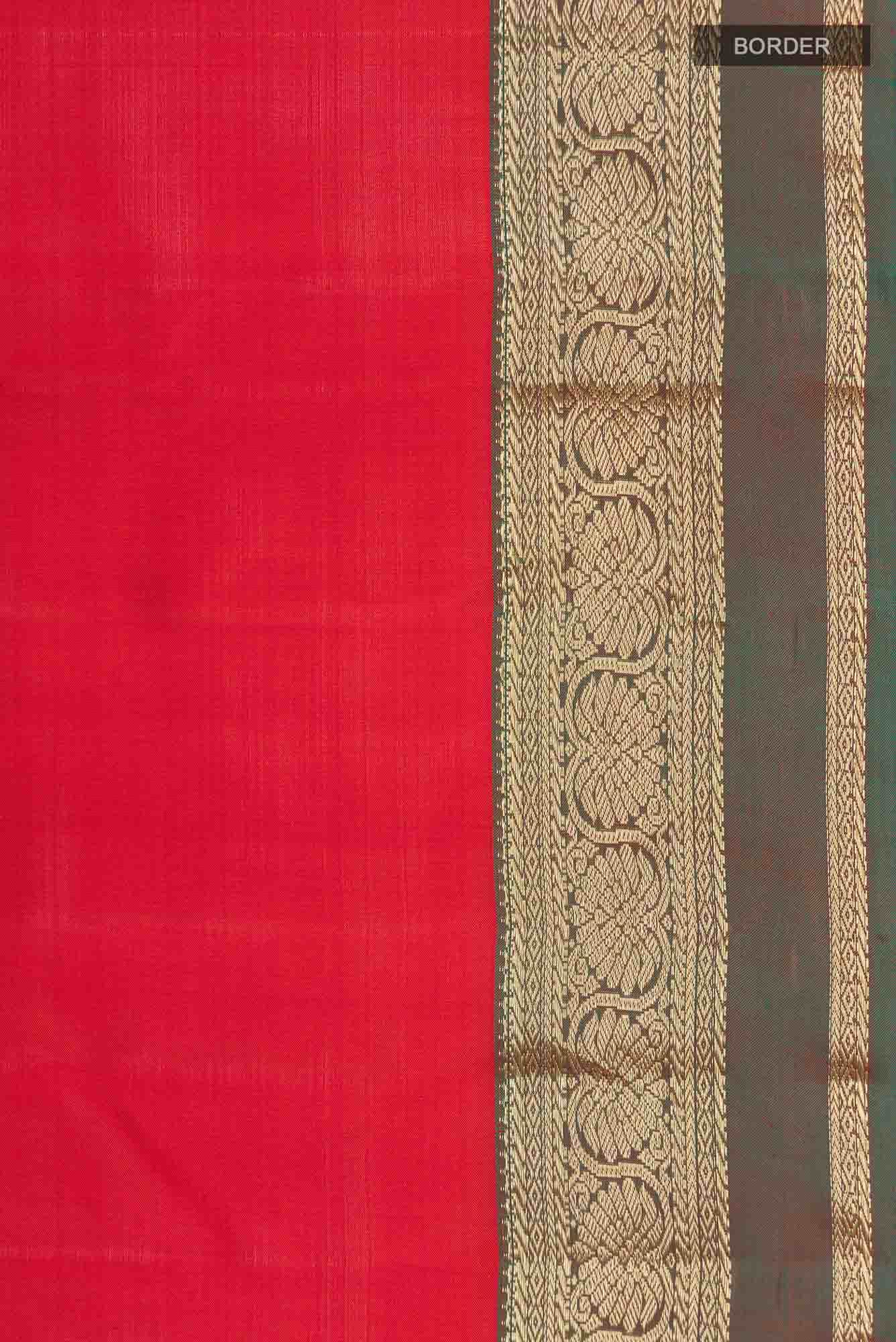 Red Kanchipuram Silk Saree