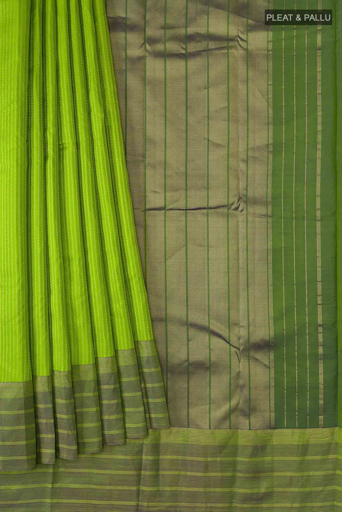Green Kanchipuram Silk Saree