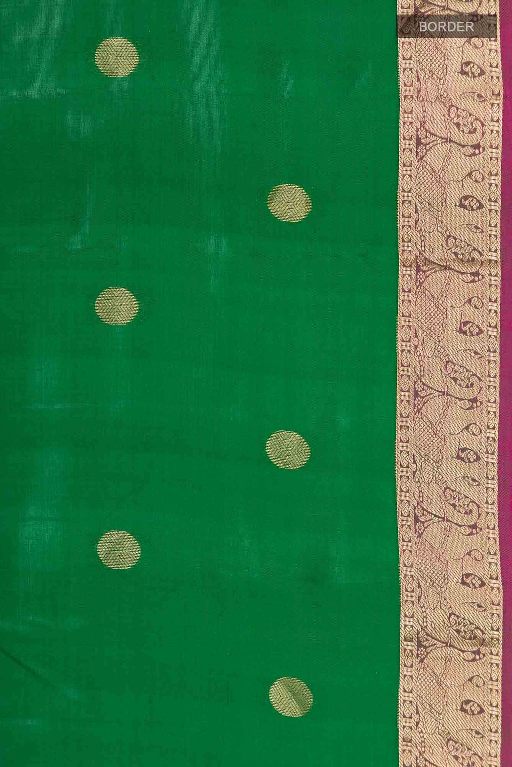 Green Kanchipuram Silk Saree