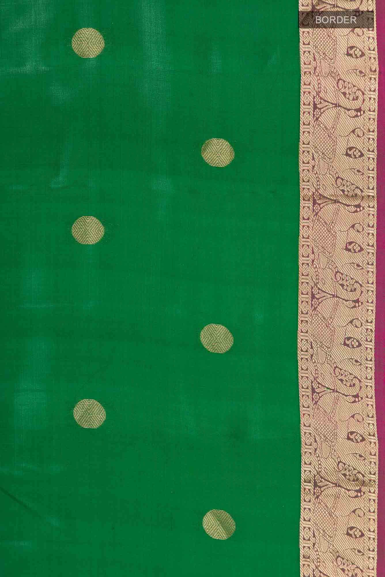 Green Kanchipuram Silk Saree