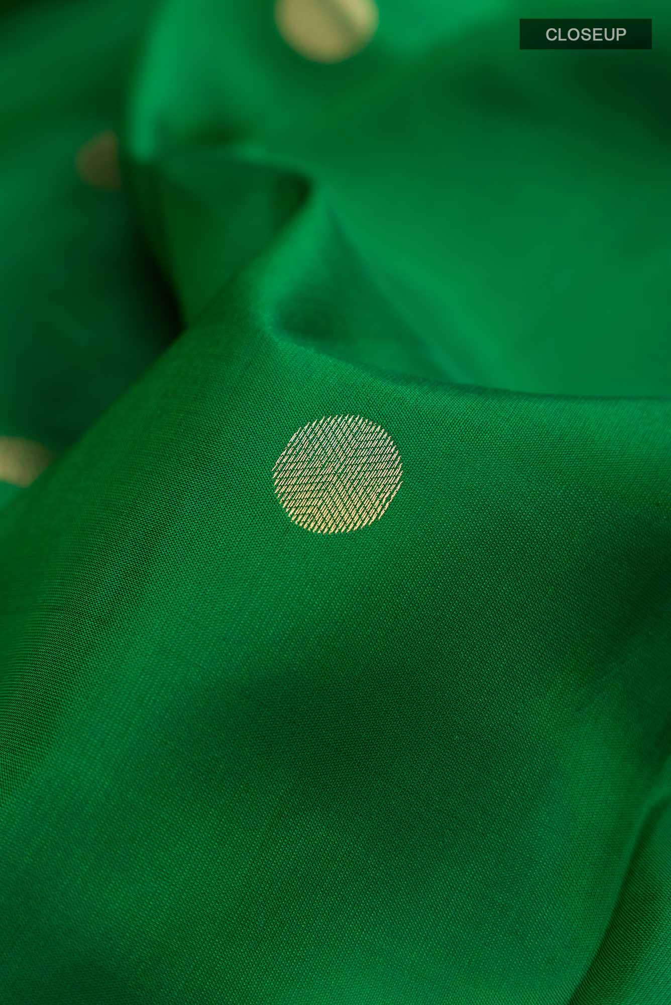 Green Kanchipuram Silk Saree