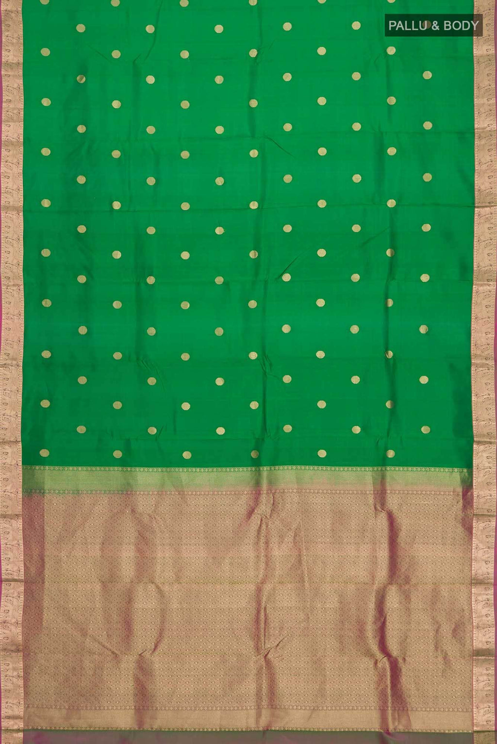 Green Kanchipuram Silk Saree