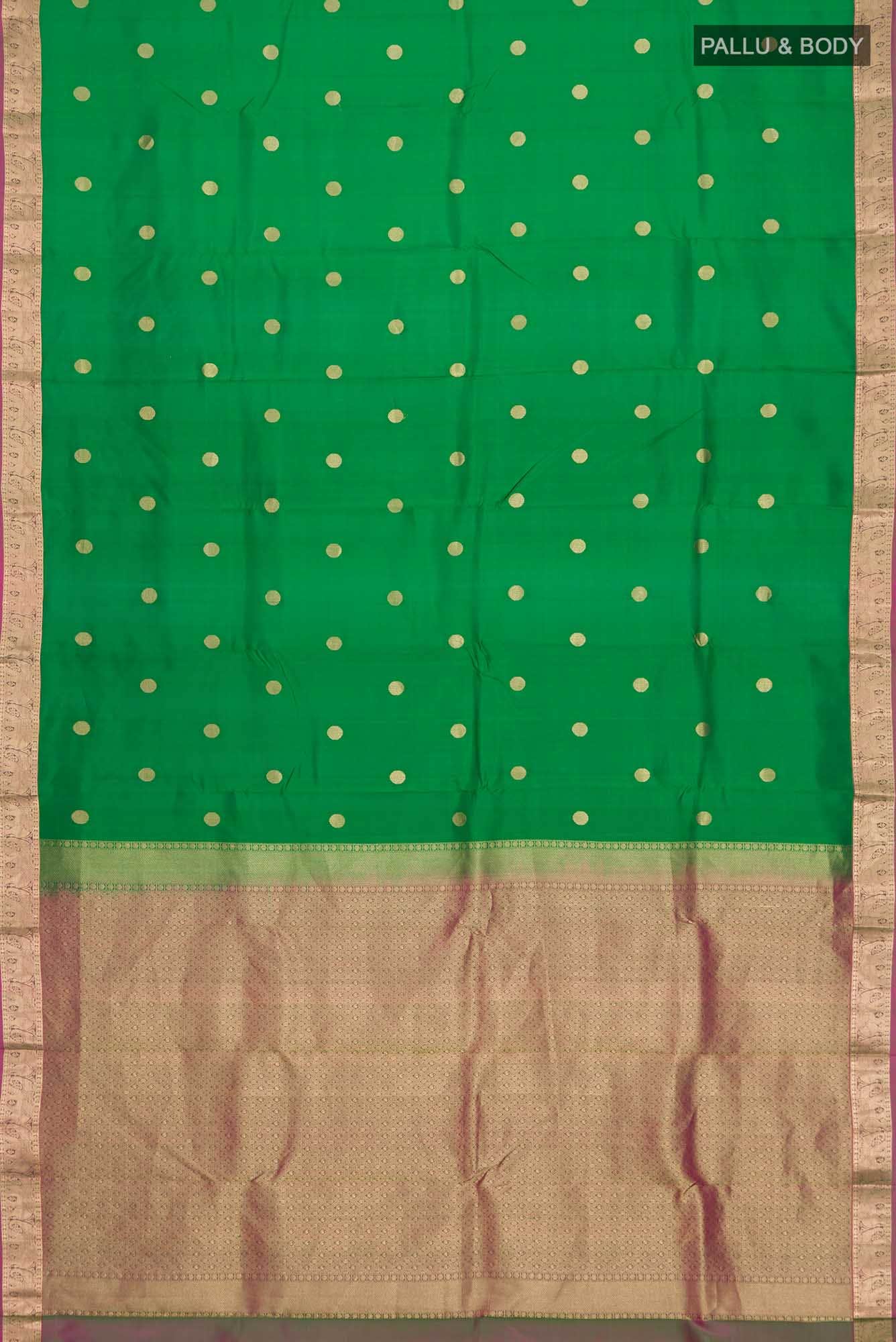 Green Kanchipuram Silk Saree