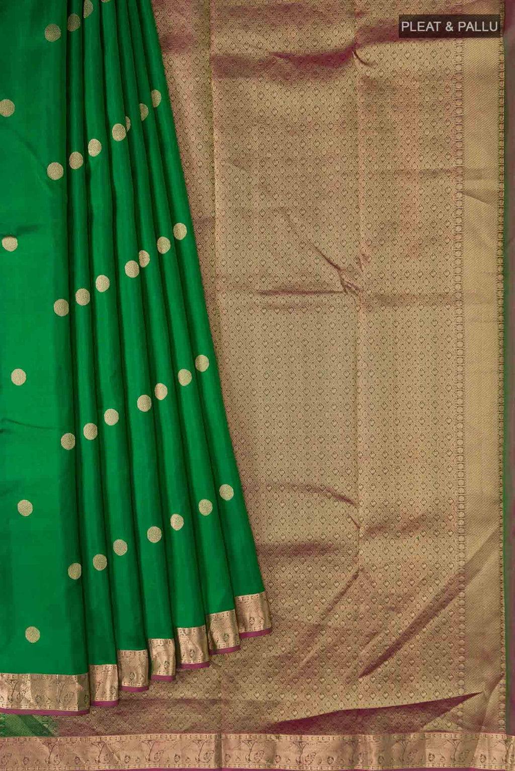 Green Kanchipuram Silk Saree
