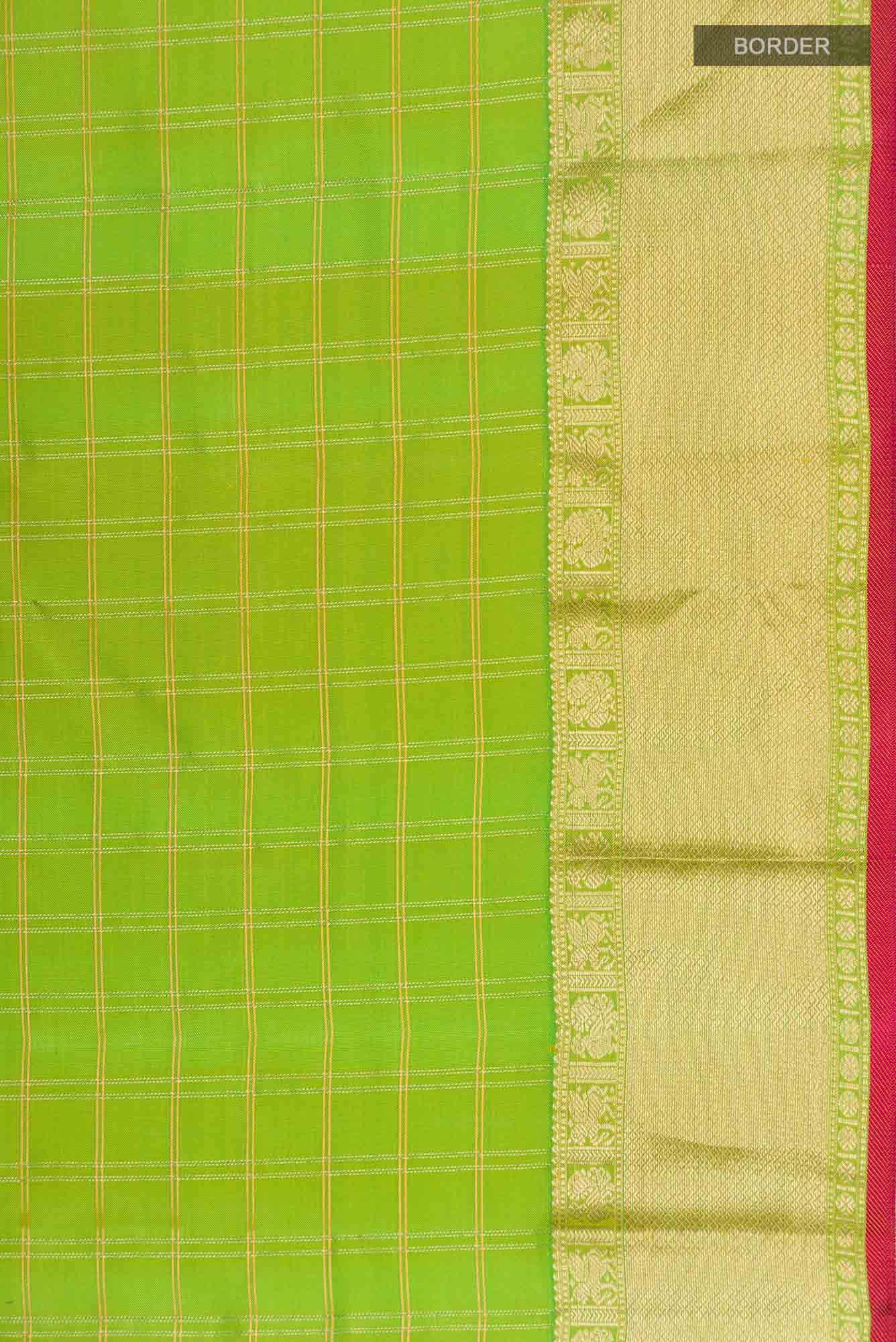 Green Kanchipuram Silk Saree