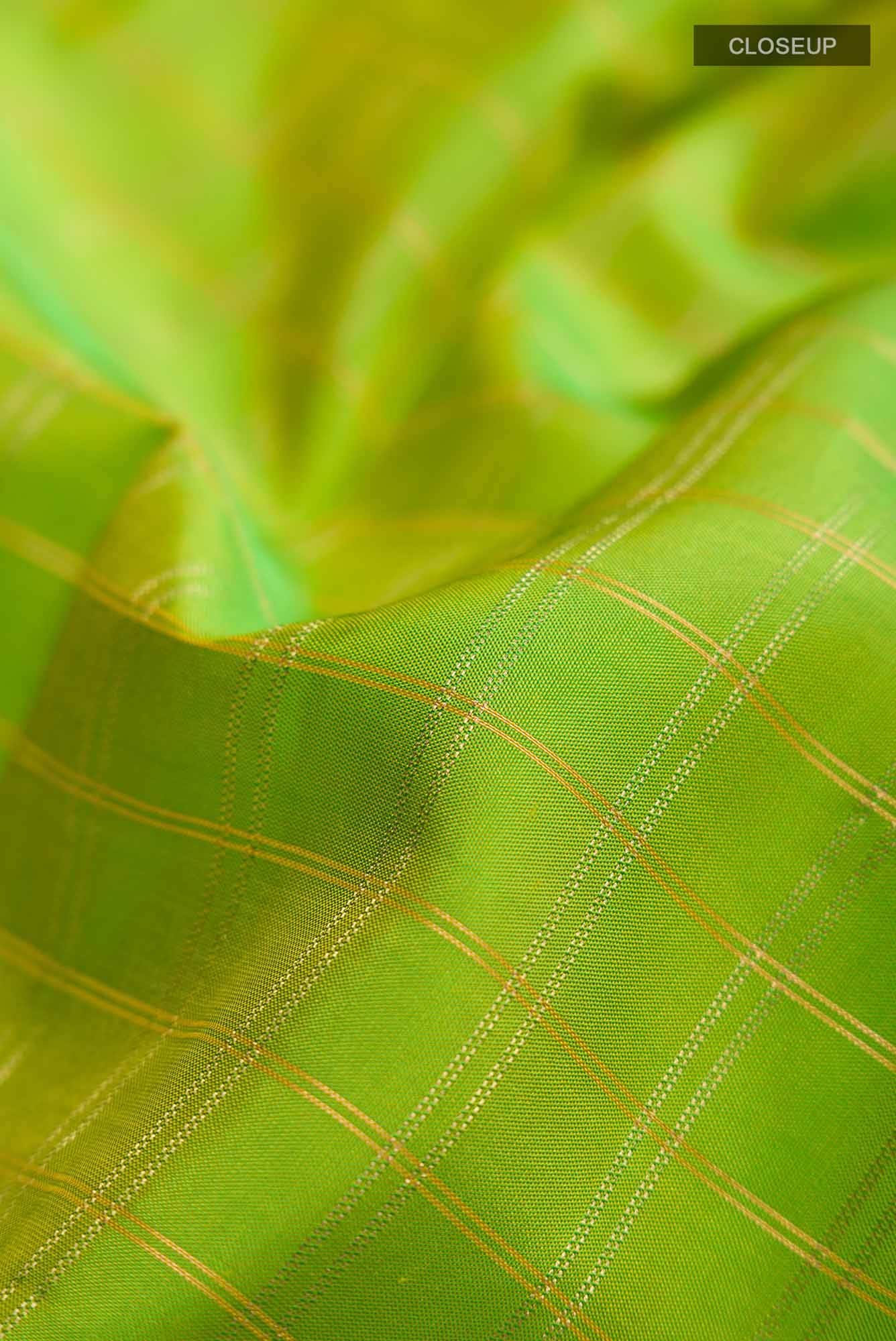 Green Kanchipuram Silk Saree
