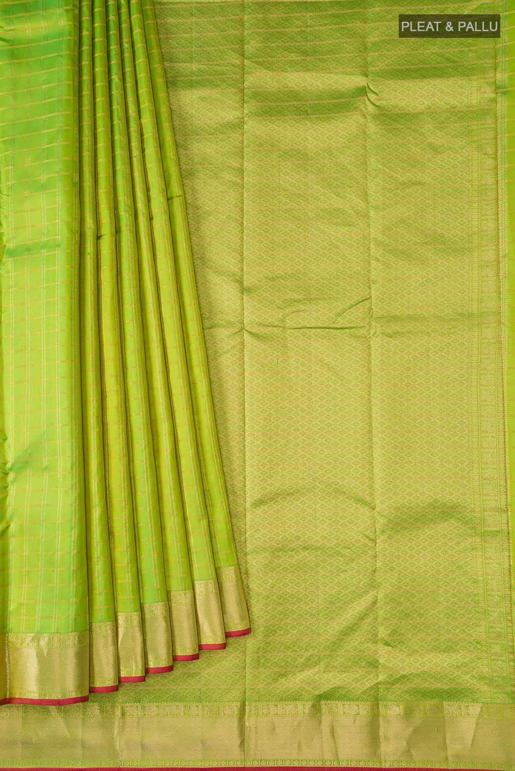 Green Kanchipuram Silk Saree