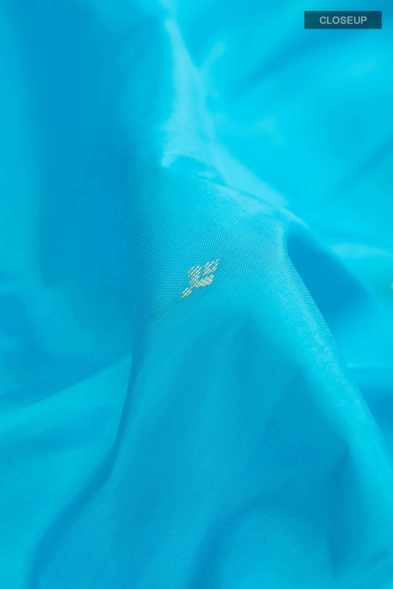 Blue Kanchipuram Silk Saree