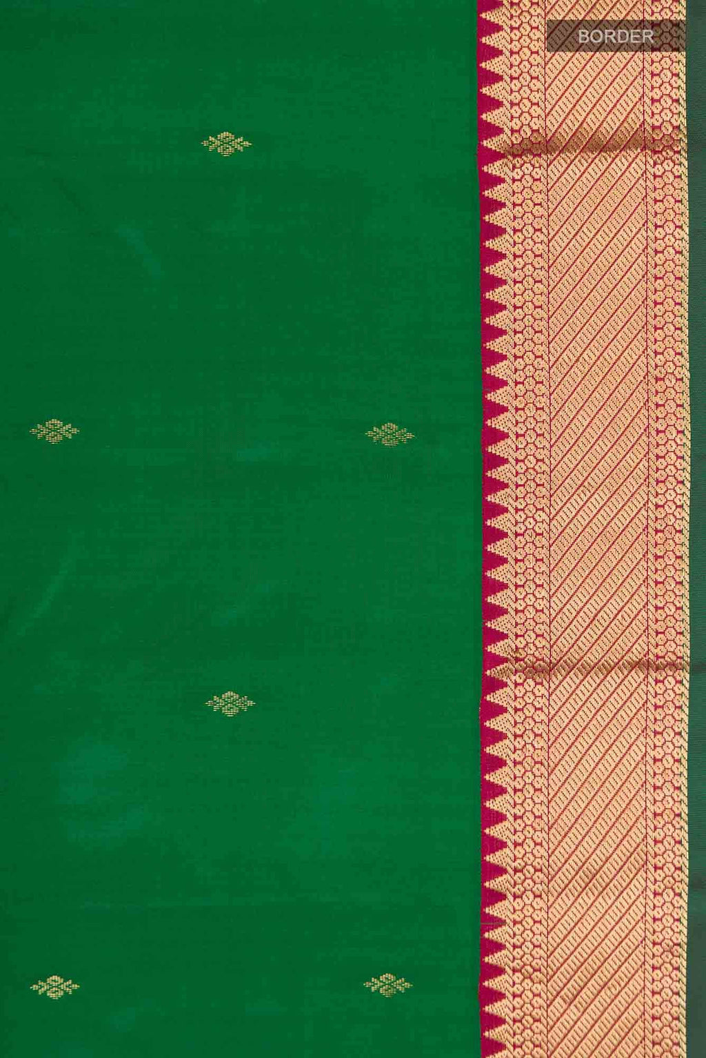 Green Kanchipuram Silk Saree