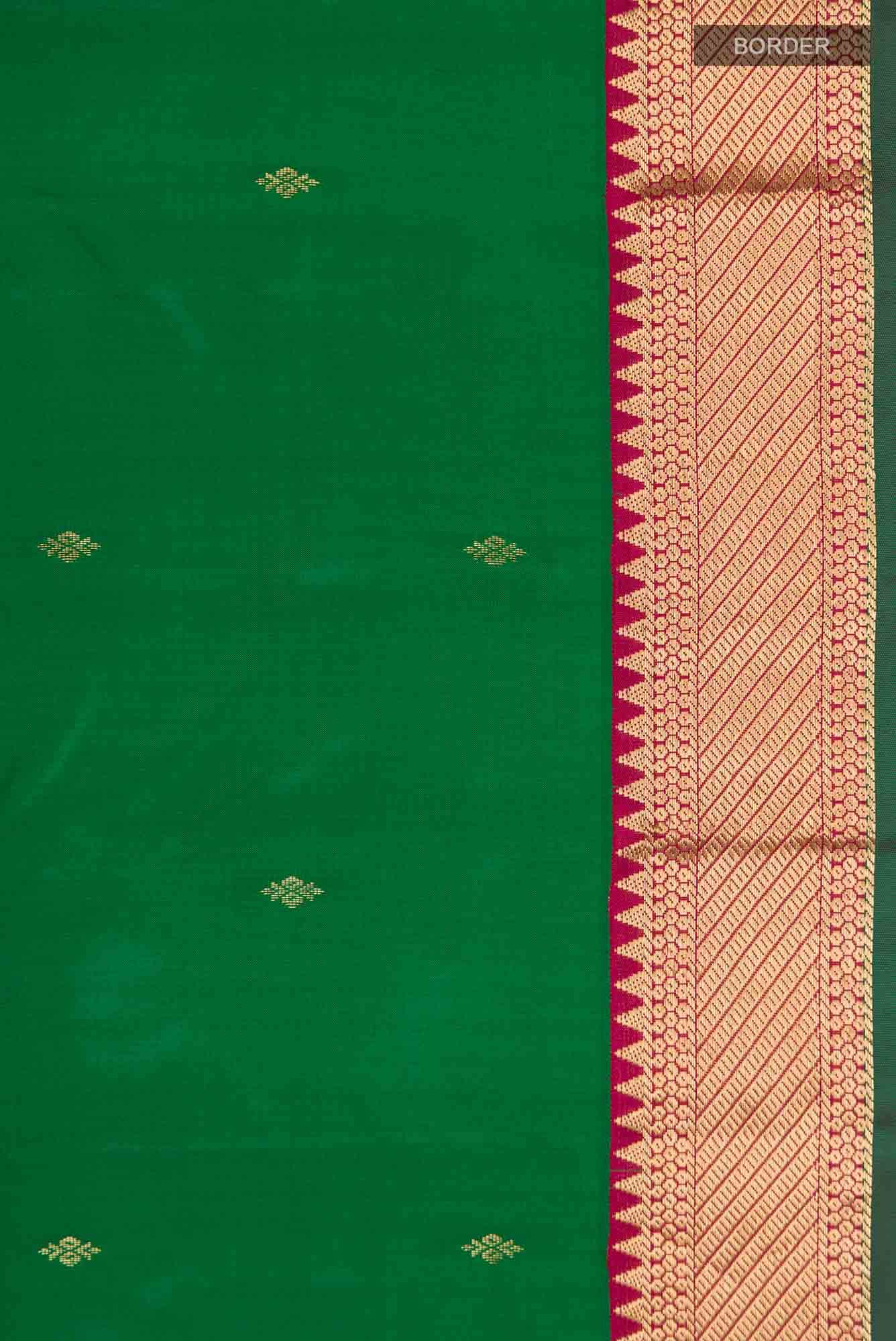 Green Kanchipuram Silk Saree