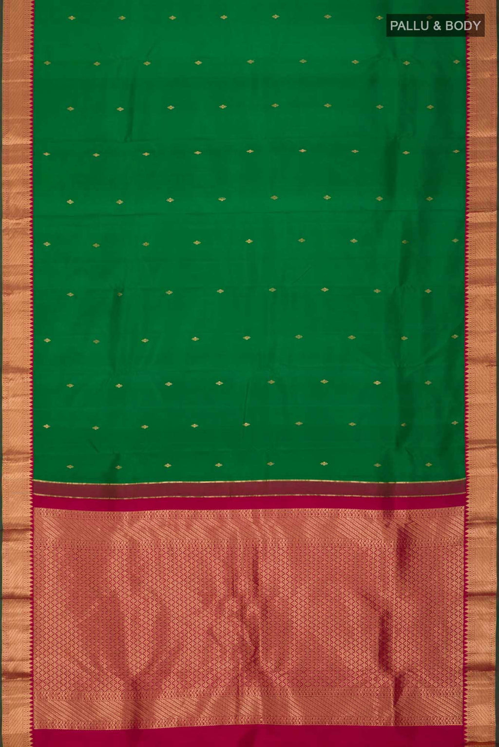 Green Kanchipuram Silk Saree