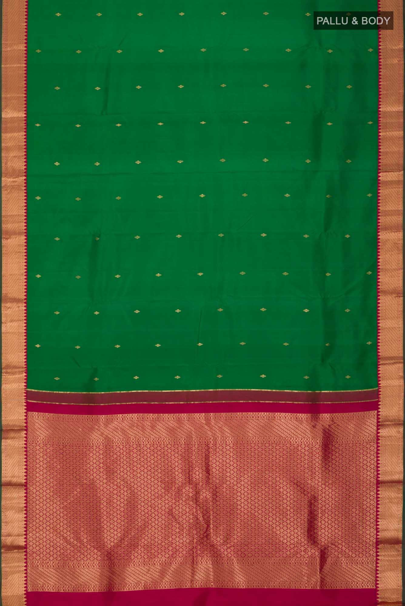 Green Kanchipuram Silk Saree