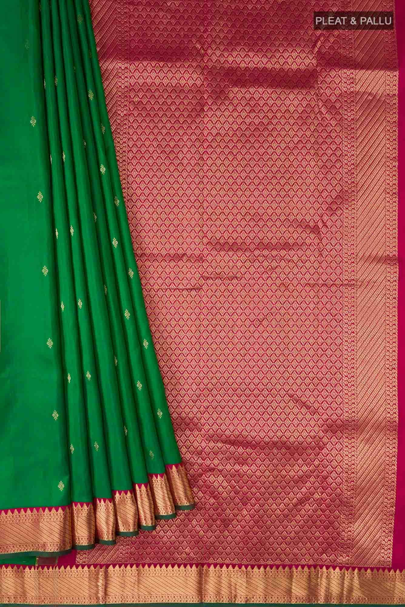 Green Kanchipuram Silk Saree