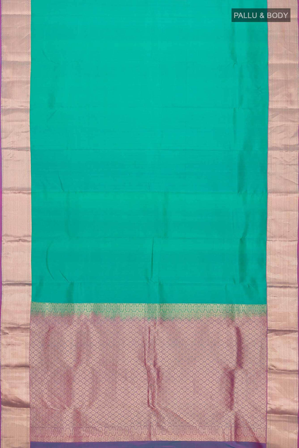 Blue Kanchipuram Silk Saree